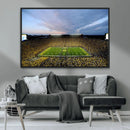 University of Michigan Wolverines Football Team Print - Ann by MyGreatCanvas | Canvas Wall Art Prints | Photo Prints & Wall Decor