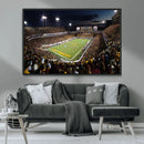 ASU Sun Devils Football Team Print Canvas - Phoenix Mountain