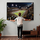 ASU Sun Devils Football Team Print Canvas - Phoenix Mountain