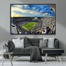 Framed USF Bulls Football Team Print - Tampa Raymond James by MyGreatCanvas | Canvas Wall Art Prints | Photo Prints & Wall Decor