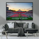NC State Wolfpack Football Team Print Wall Art - Raleigh
