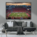 Framed Arizona Wildcats Football Team Print - Tucson Arizona by MyGreatCanvas | Canvas Wall Art Prints | Photo Prints & Wall Decor