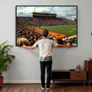 Central Michigan University Chippewas Football Team Print -