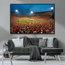 Clemson University Tigers Football Team Print - Clemson