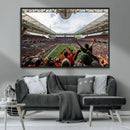 Miami Hurricanes Football Team Wall Art Print - Miami Hard