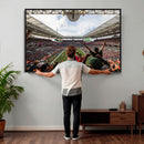 Miami Hurricanes Football Team Wall Art Print - Miami Hard