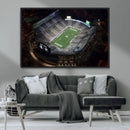 Michigan State Spartans Football Team Print - East Lansing