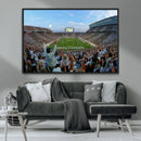 Michigan State Spartans Football Team Art Print - East