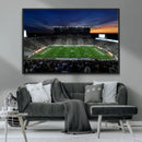 Michigan State Spartans Football Team Print - East Lansing