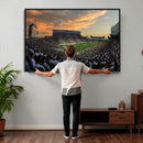 Michigan State Spartans Football Team Print - East Lansing