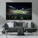 Framed Michigan State Spartans Football Team Print - East