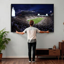 Michigan State Spartans Canvas, Framed Football Team Print -