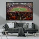 Syracuse University Orange Football Canvas Print, Football