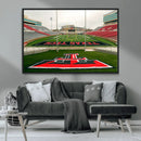 Texas Tech Red Raiders Football Team Print - Lubbock Jones