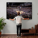 University of Nebraska Cornhuskers Basketball Team Print -