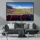 Ball State Cardinals Football Team Print - Muncie Scheumann