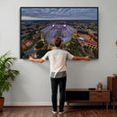 The Louisiana State University Tigers Football Team Print -