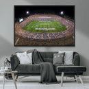 The University of Connecticut UCONN Huskies Football Team by MyGreatCanvas | Canvas Wall Art Prints | Photo Prints & Wall Decor