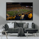 West Virginia Uni Mountaineers Football Team Print - Milan