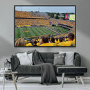 Puskar Stadium Canvas Print Wall Art - Morgantown Print -