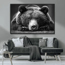 Resting Grizzly 399 Bear Canvas Print | Ready to Hang Wall