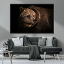 Wild Grizzly 399 Bear Canvas Wall Art Print, Bear Animal by MyGreatCanvas | Canvas Wall Art Prints | Photo Prints & Wall Decor