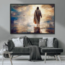 Jesus Walking on Water Wall Art | Ready to Hang Spiritual