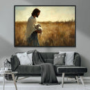 Jesus the Good Shepherd Wall Art Canvas Print -