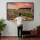 University of Wyoming Cowboys Football Team Print - Laramie