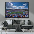 Air Force Falcons Football Team Print - Colorado Springs by MyGreatCanvas | Canvas Wall Art Prints | Photo Prints & Wall Decor