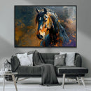 Abstract Horse Wall Art Canvas Print | Farmhouse Wall Decor by MyGreatCanvas | Canvas Wall Art Prints | Photo Prints & Wall Decor