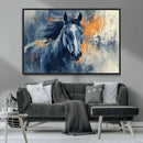 Abstract Blue Horse Wall Art Print Canvas | Horse Wall Art by MyGreatCanvas | Canvas Wall Art Prints | Photo Prints & Wall Decor
