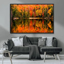 Forest Reflection Art | Autumn Forest Reflection Wall Art | by MyGreatCanvas | Canvas Wall Art Prints | Photo Prints & Wall Decor