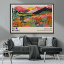 Old Barn Wall Art Canvas Print – Framed Rustic Moody Farm