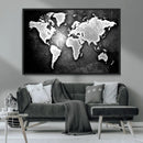 World Map Wall Art Canvas Print – Framed Wall Art for by MyGreatCanvas | Canvas Wall Art Prints | Photo Prints & Wall Decor