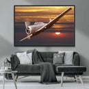 Old War Plane Wall Art Canvas Print by MyGreatCanvas | Canvas Wall Art Prints | Photo Prints & Wall Decor