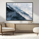 Foggy Forest Wall Art Canvas Print – Misty Mountain by MyGreatCanvas | Canvas Wall Art Prints | Photo Prints & Wall Decor