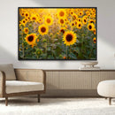 Sunflower Sunshine Wall Art Canvas Print by MyGreatCanvas | Canvas Wall Art Prints | Photo Prints & Wall Decor