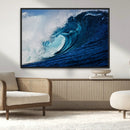 Ocean Wave at Sunset Canvas Art, Large Wall Print of Vibrant by MyGreatCanvas | Canvas Wall Art Prints | Photo Prints & Wall Decor