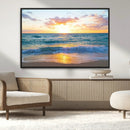 Coastal Wall Art - Vintage World Map Canvas Print with