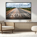 Recovery Road Wall Art Canvas Print