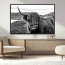 Longhorn Steer Canvas Print Wall Art, Highland Cow Canvas by MyGreatCanvas | Canvas Wall Art Prints | Photo Prints & Wall Decor