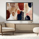 Boho Wall Art Canvas Print Set Mid-Century Prints Bohemian