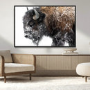 American Bison Wall Art Print – Majestic Buffalo Canvas