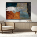 Modern Abstract Canvas Art Canvas Print - Framed and Ready
