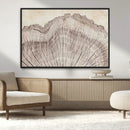 Tree Ring Wall Art Triptych, Rustic Wood Ring Canvas Print,