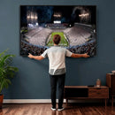 Penn State Football Wall Art Canvas Print – Framed Stadium