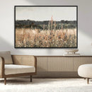 Abstract Wildflower Art Field Landscape Oil Painting Print,