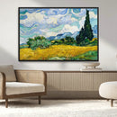 Wheatfield With Cypresses By Van Gogh Painting Wall Art