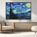 Vincent Van Gogh The Starry Night Abstract Wall Art Canvas